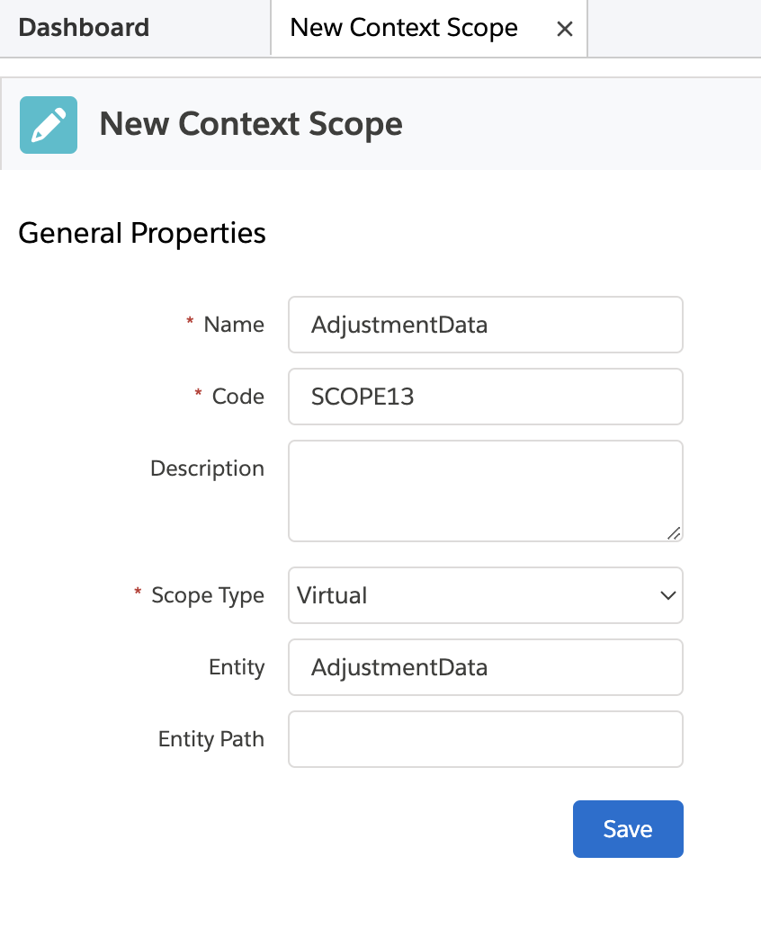 Virtual Context Scope